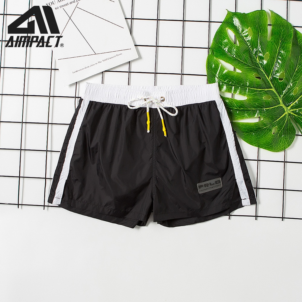 Pantalones cortos deportivos para correr para hombre, Shorts de secado rápido con forro transpirable, para entrenamiento, culturismo, natación, Hybird