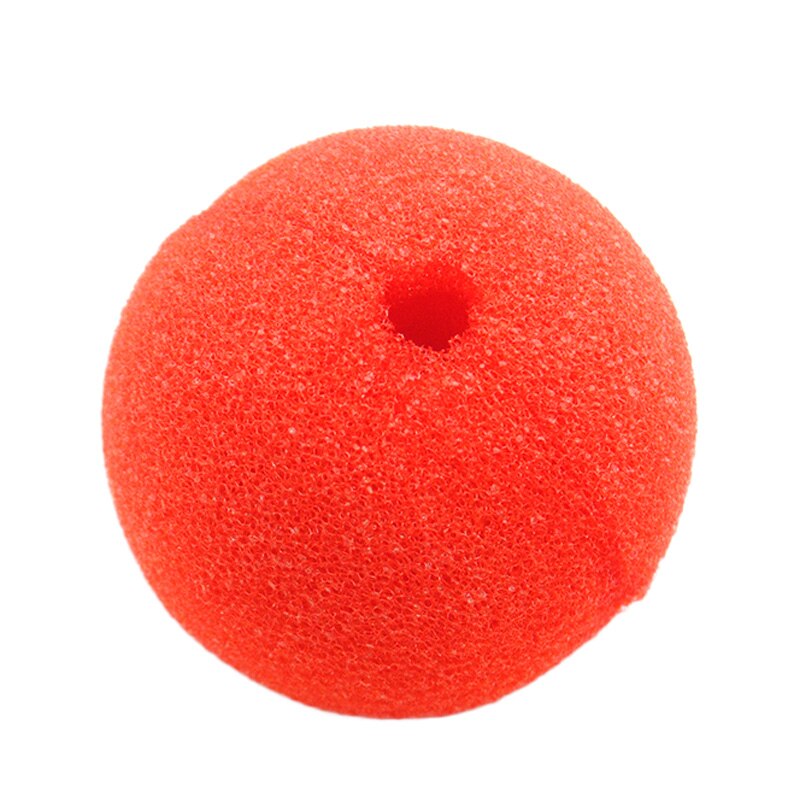 1pc Red Nose Sponge Circus Clown Nose Comic Party Supplies Halloween Accessories Costume Magic Dress Party Supplies
