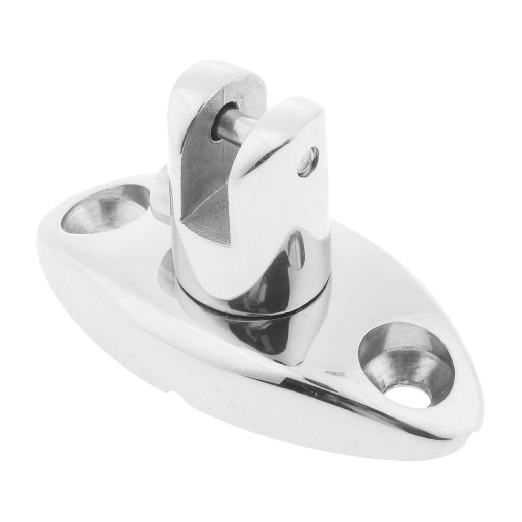 Heavy Duty 360 Degrees Swivel Quick Release Boat Bimini Top Deck Hinge Hardware 316 Stainless Steel