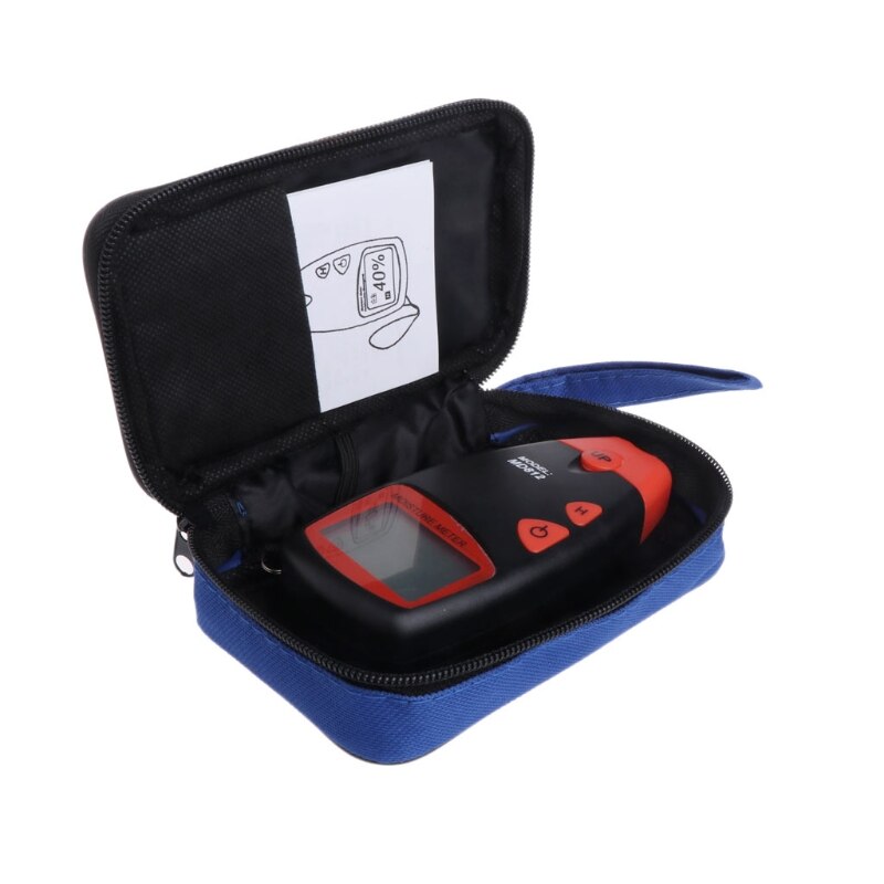 MD812 compteur d'humidité du bois numérique LCD testeur d'humidité à 2 broches détecteur d'humidité du bois