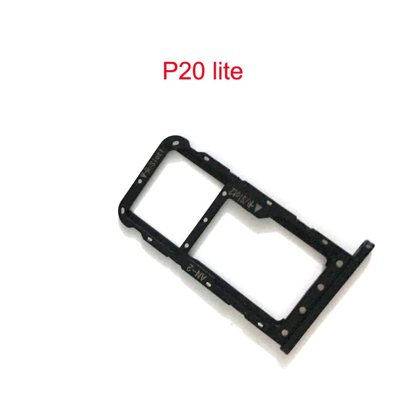 30 pcs Voor Huawei P20 P20 Lite Sim-kaart Lade Houder Slot Adapter Socket Dual Sim Deel