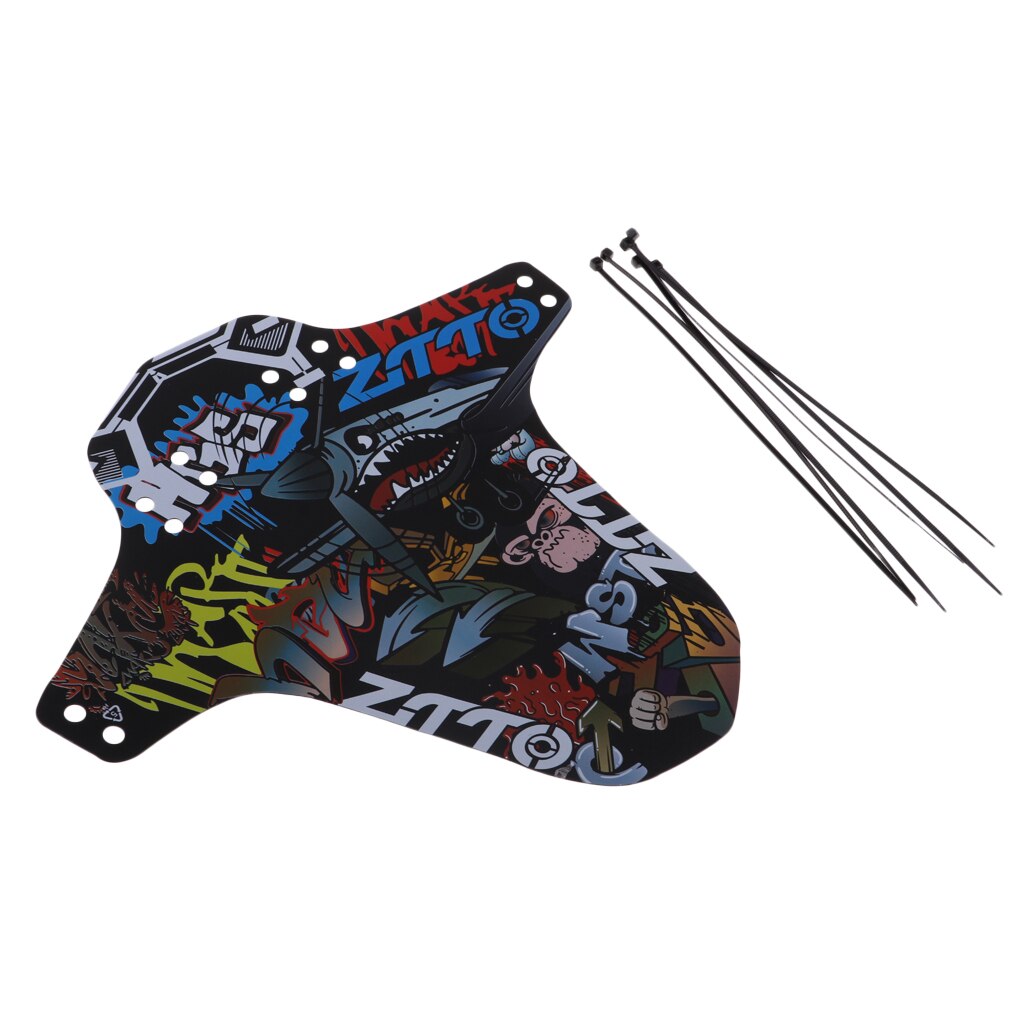 Mtb Spatbord Fiets Mountainbike Spatbord W/Banden Voor Voorvork Achterwiel