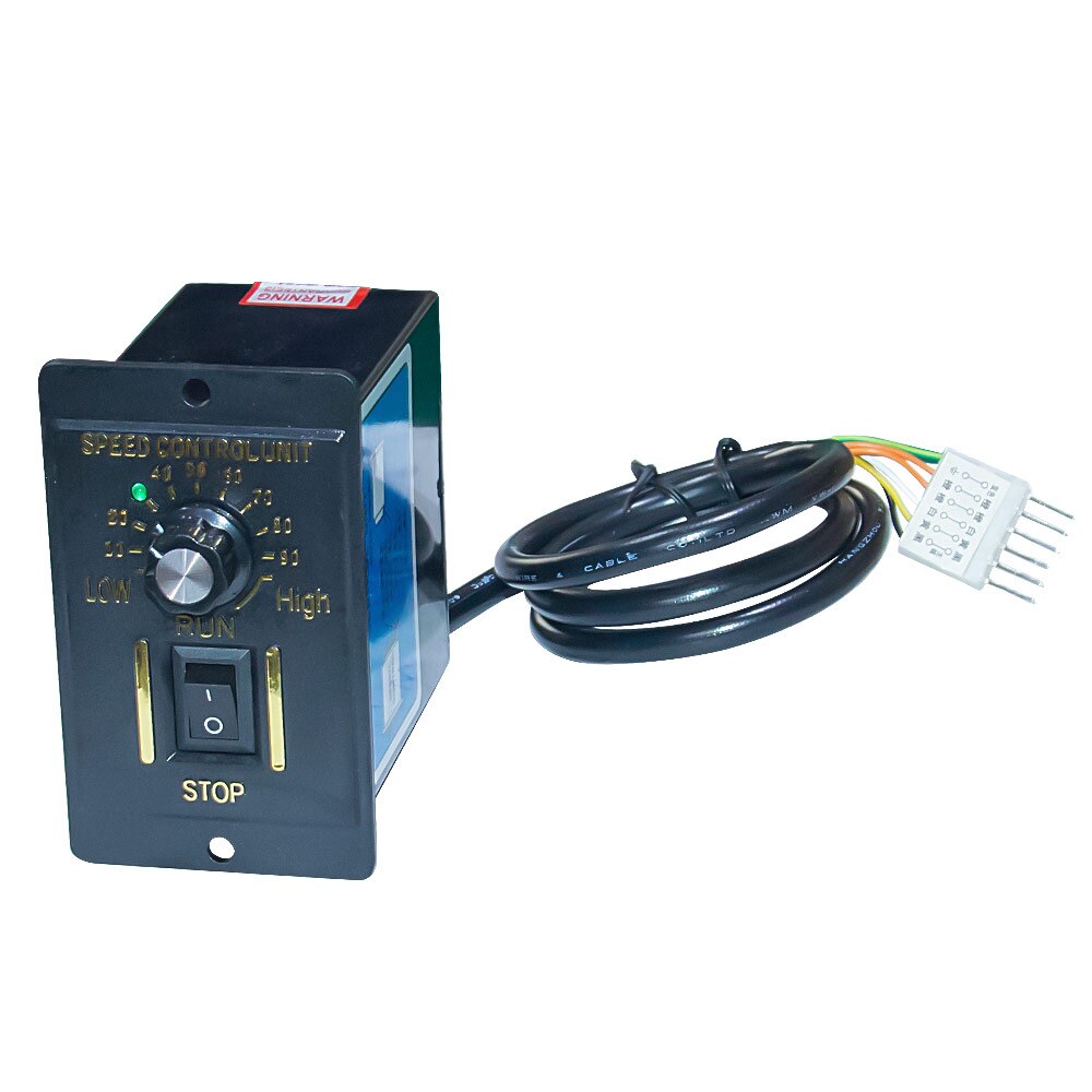 Ac elektrisk motor varvtalsregulator 110v 6/15/25/40/60/120w 220v 6/15/25/40/60/120/180/200/250w controller för växellådsmotor