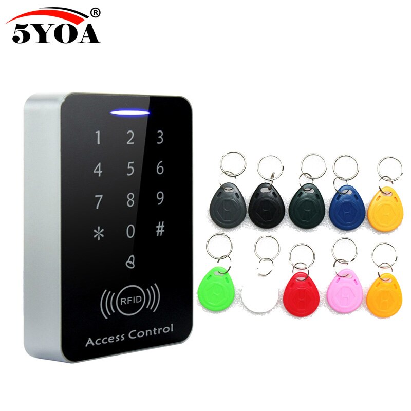 Intercom RFID Access Control System Security Proximity Entry Door Lock strong anti-jamming Induction Support the iron door