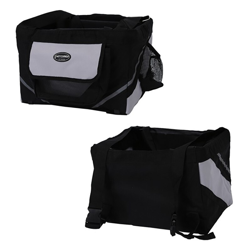 PETCOMER Pet Bicycle Carrier Bag Puppy Dog Travel Bike Carrier Seat for Small Dog Bicycle Basket