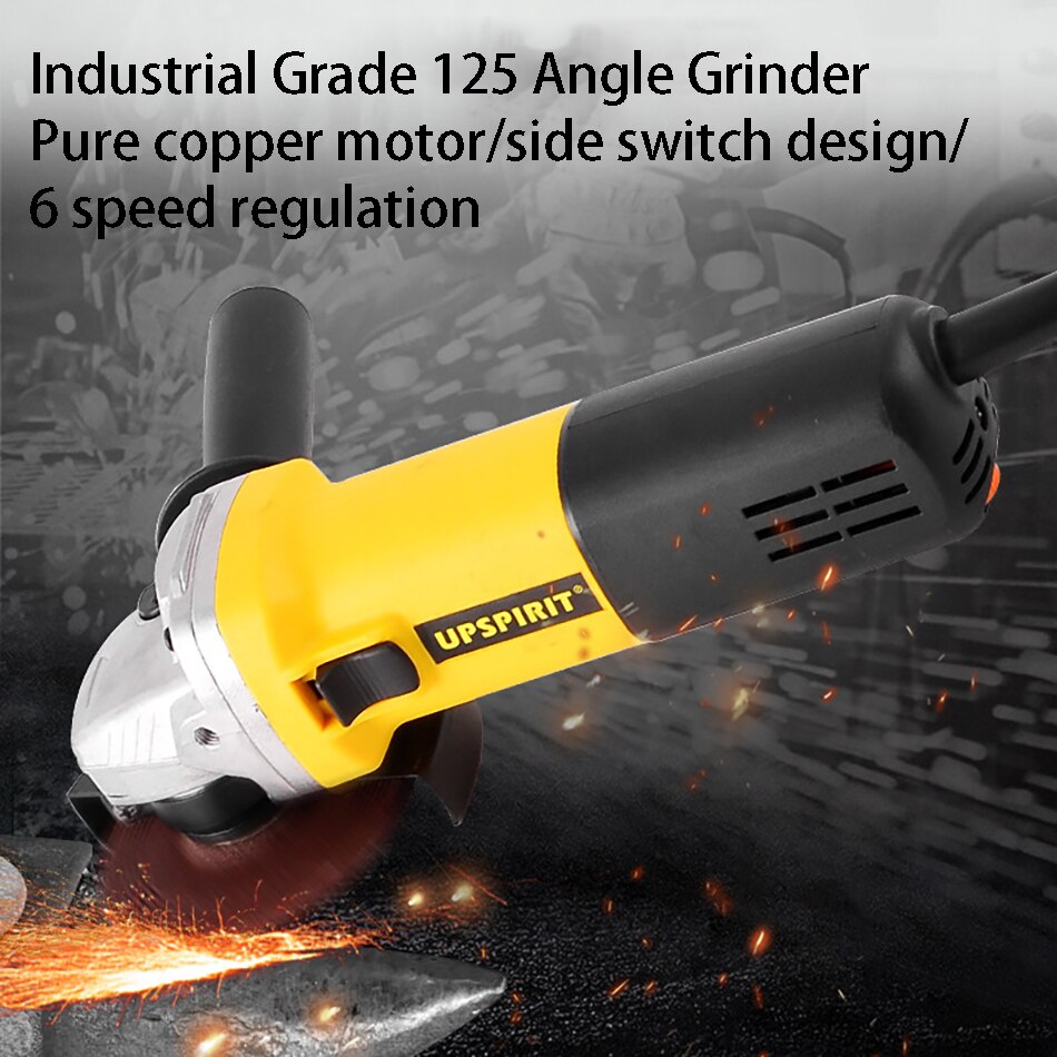 6-Speed Adjustment Multifunctional Angle grinder European Plug Electric Tool Cutting Machine Polishing Machine