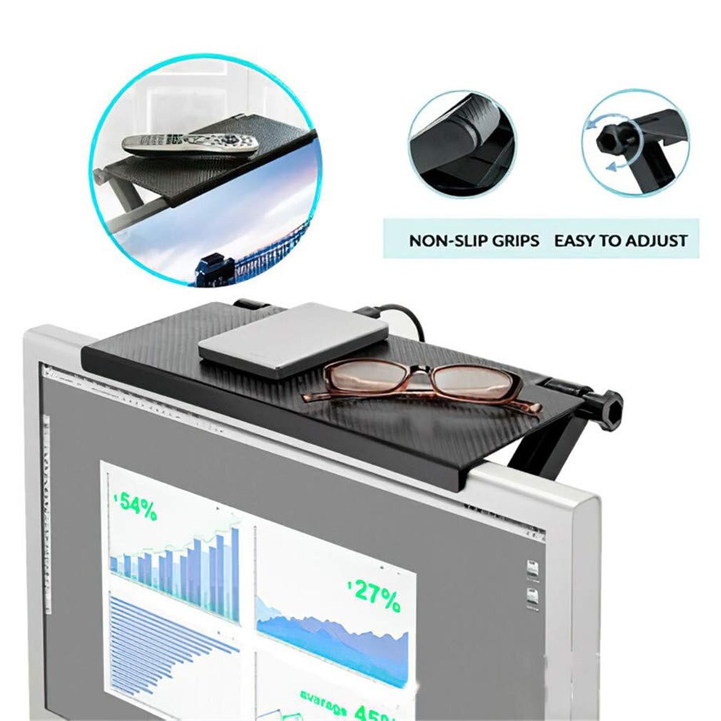 Tv Afstandsbediening Rek Antislip Plastic Grip En Swivel Clamp Abs Plastic Desktop Tv Kabel Doos Kleurrijke Pakket