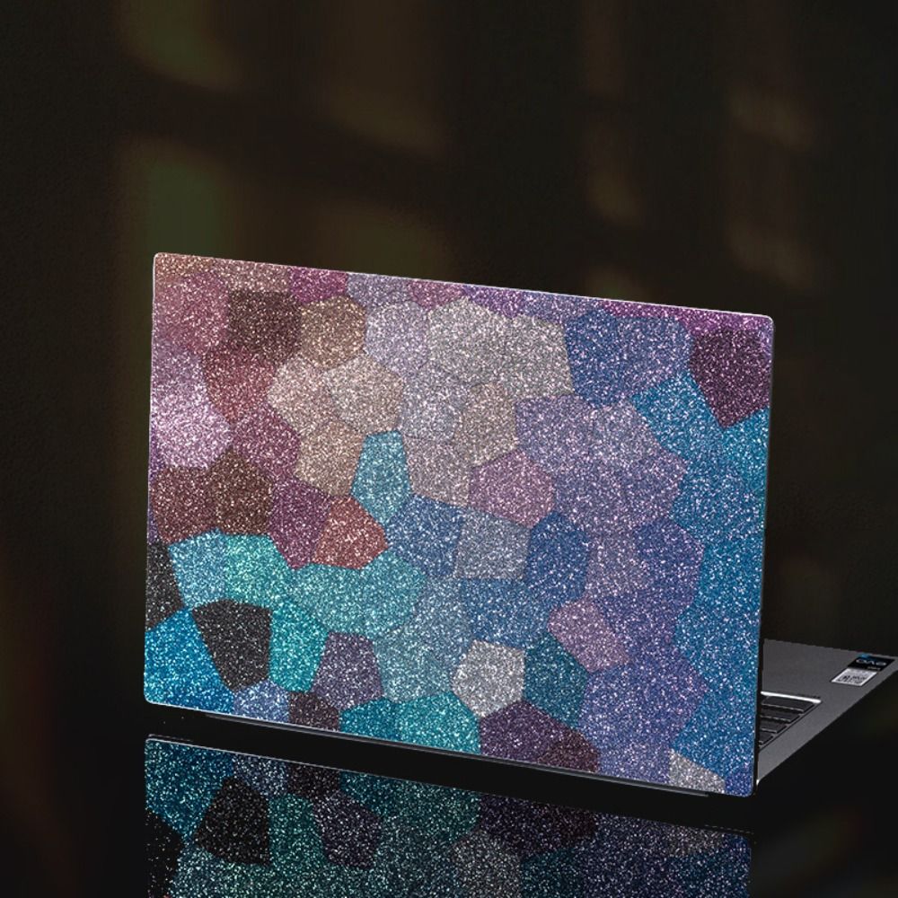 16inch Laptop Stickers Cover Shining Skins DIY Waterproof Ultrabook Decorate Decal for Macbook /HP / Dell / Lenovo / Acer: Brown