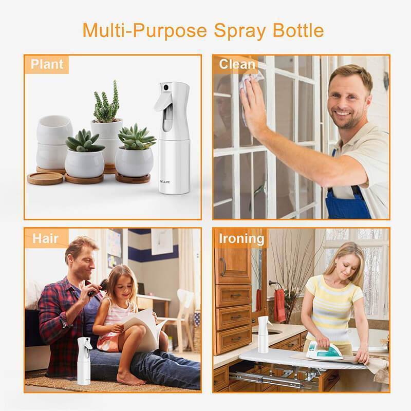 Ultra-fine Spray Bottle Ultra-fine Spray Bottle Detergent Deodorant empty Bottle Rotary Nozzle Garden Home the Bottle ABS