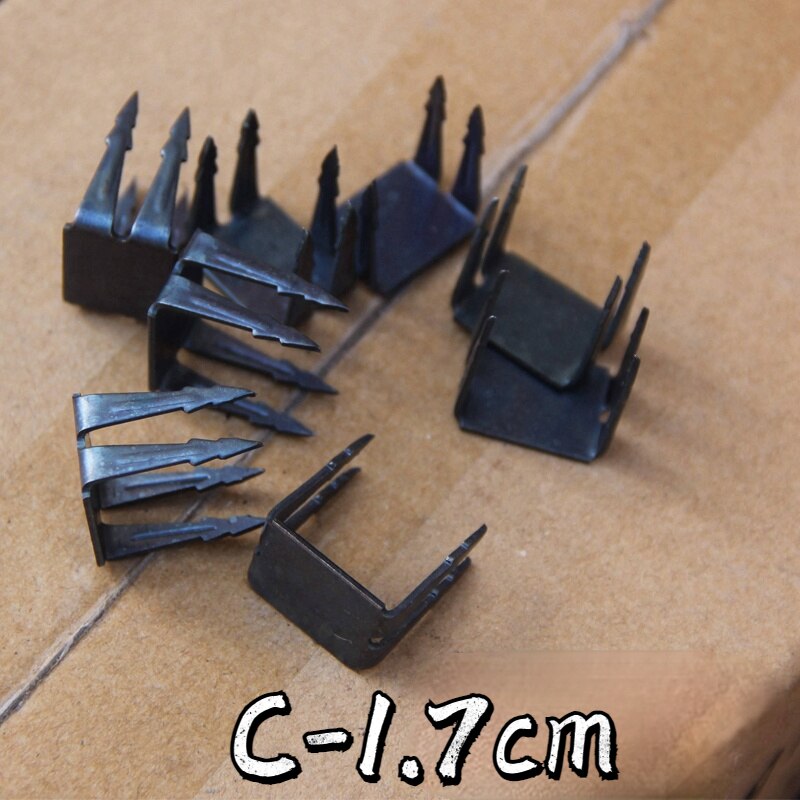 15 stücke Dreieck Reifen Nelken Dreieckige Reifen Punktion Spikes für Reifen Durchstechen Schießt NäGel Anti-Diebstahl Auto für Reifen punktion: C-1.7cm