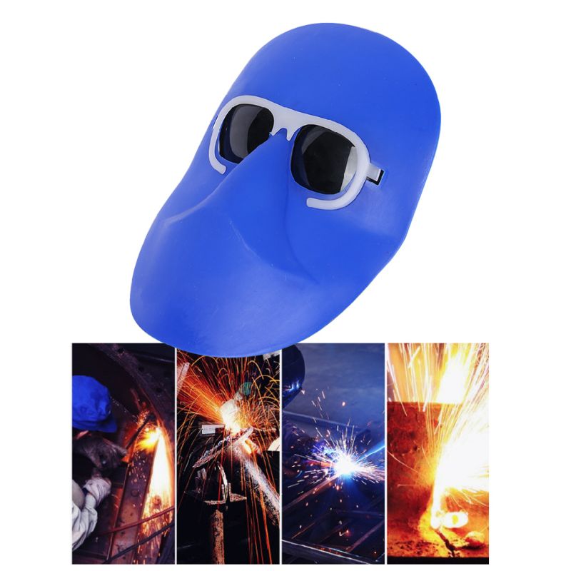 Welding Mask Elastic Band Head Wearable Half Helmet Argon Arc Cap Eyes Protecting Welders Face Shield Head Protector
