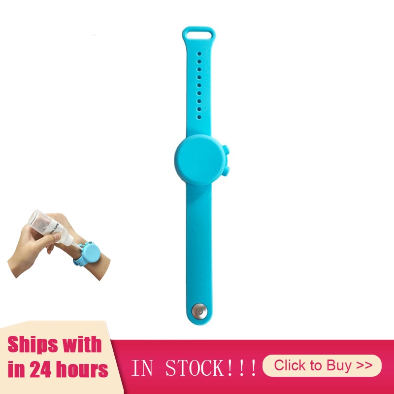 Dispenser Wristband Wearable Hand Sanitizer Dispenser Hand Sanitize Dispensing Soap Dispenser Portable Kitchen Accessaries