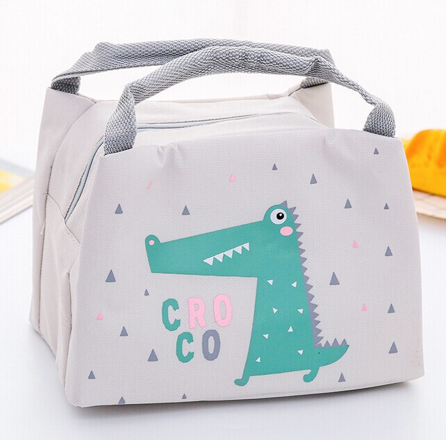 Cartoon Cute Lunch Bag For Women Girl Kids Children Thermal Insulated Lunch Box Tote Food Picnic Bag Milk Bottle Pouch: 1