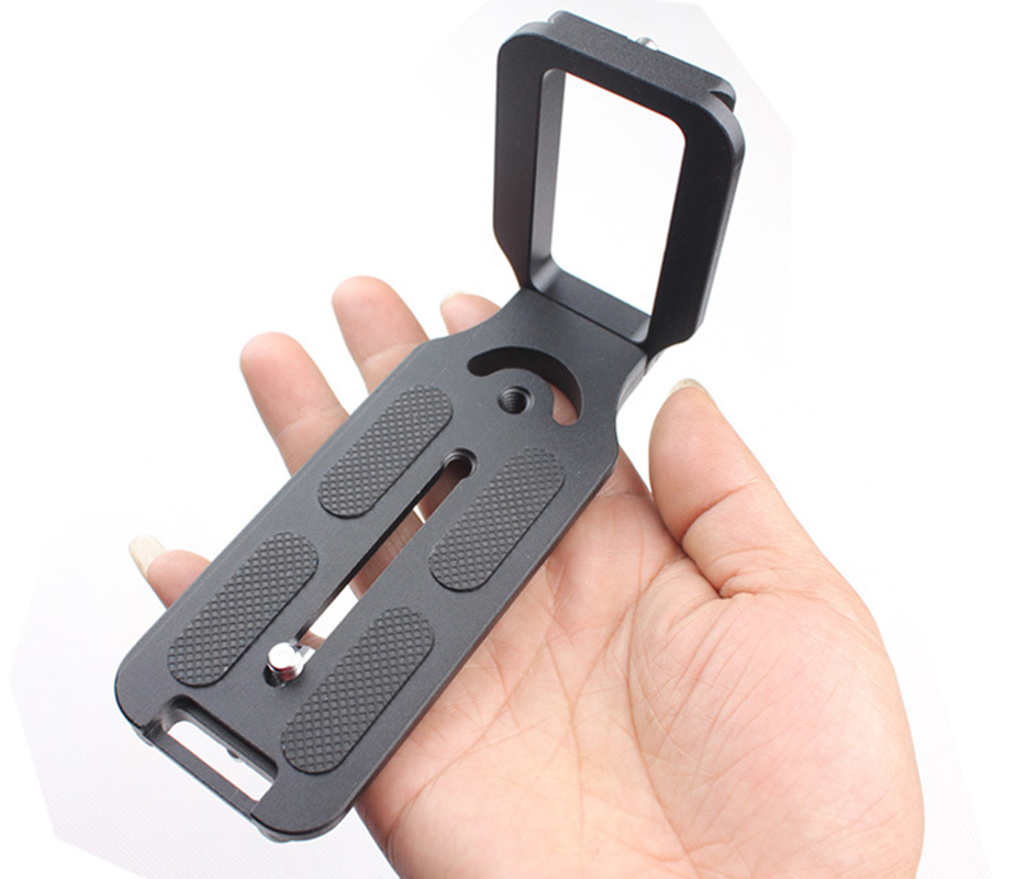 Universal Quick Release Plates L Shape Plate Bracket L-Plate with One-Quarter Screw Tripods