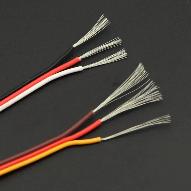 5 meter 26 awg /22 awg jr futaba servo förlängningskabel, 30/60 -kärnig ledning, störningsfri för rc-modell, gör-det-själv-tillbehör