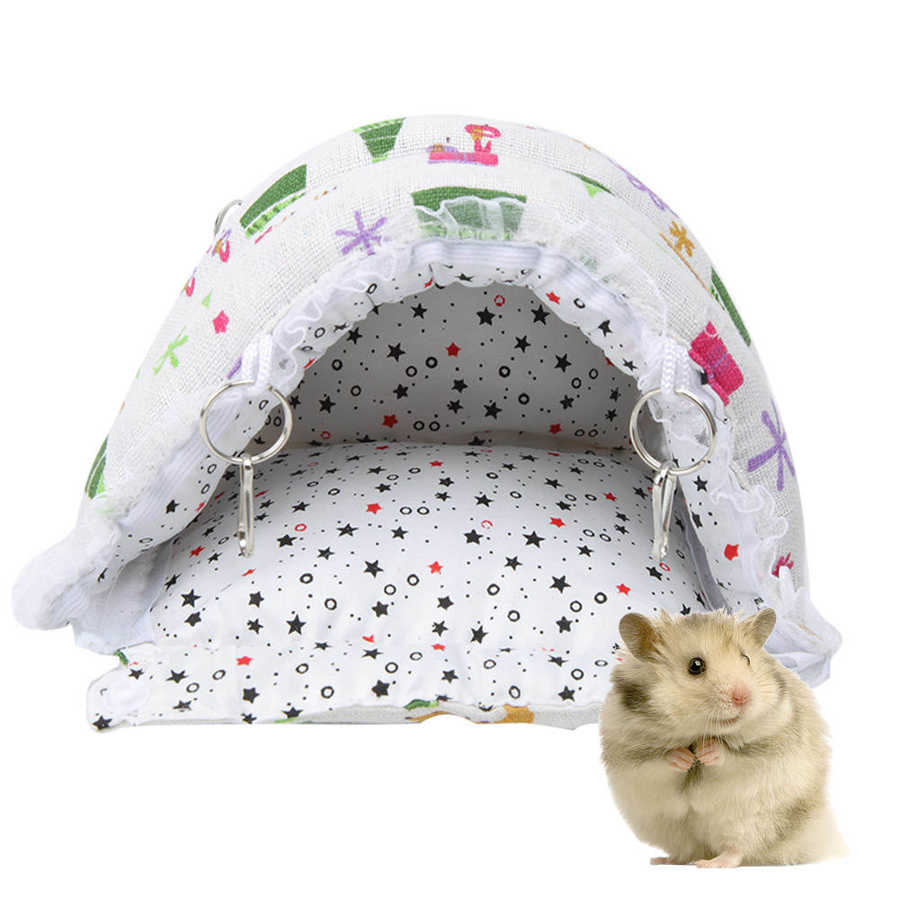 Små djur hamster bur hängmatta marsvin sovbädd grotta söt: Små