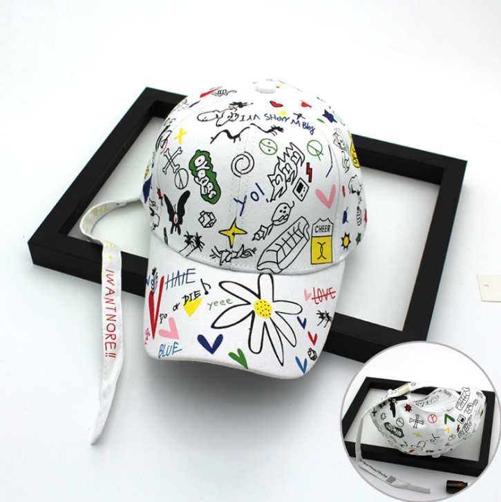 Papa chapeau Piercing anneau casquette de Baseball Punk Hip Hop casquettes coton adulte décontracté solide réglable unisexe casquettes: Gris foncé