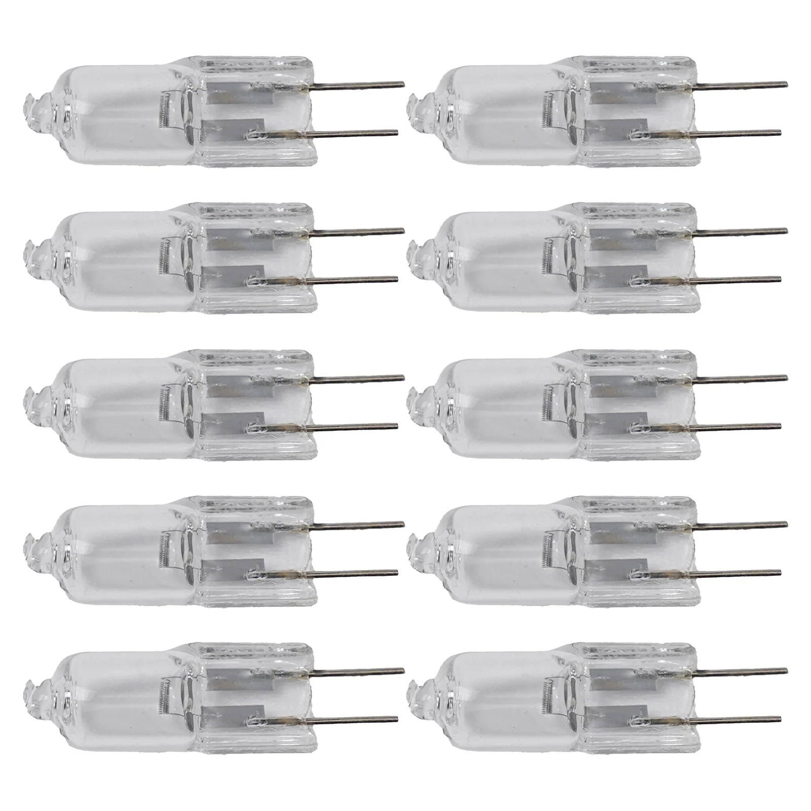 10 pièces lampe halogène 2 broches ampoule G4 12V 5W/10W/20W/30W/50W halogène Capsule lampe ampoules bureau lumière remplacements