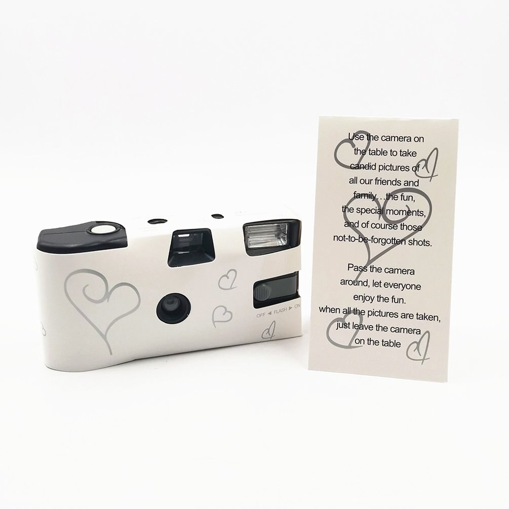 Disposable Film Camera Retro 36 Photos 35Mm Disposable Film Camera Handheld Point and Shoot Optical Camera Children Camera