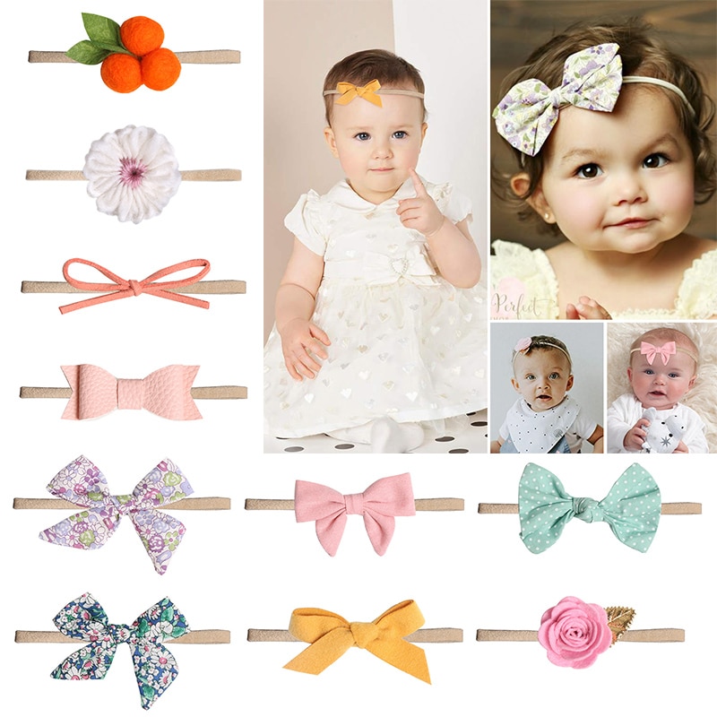 Kids Headband Bow For Girl Rabbit Ear Hairbands Turban Knot Kids Turbans Accessoire for Newborn Toddler Children Baby Turban