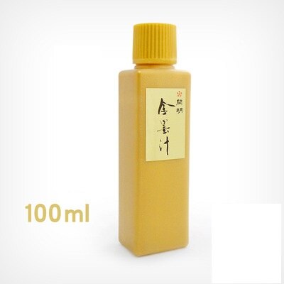 Japan White Ink Gold Ink Liquid Special Ink for Chinese Painting Calligraphy Watercolor Paint: 100ml