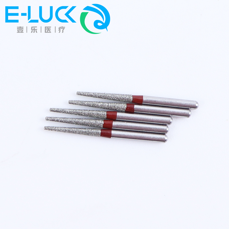 50 Stuks Dental Diamantboor Boor Hoge Snelheid Boren Tf Serie Voor Tanden Polijsten 1.6Mm