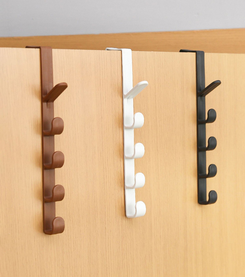 Xiaomi Slaapkamerdeurhanger Kledingophangrek boven de deur Multifunctionele thuisopslag Naadloze haak Draagbaar voor tassen Hoed