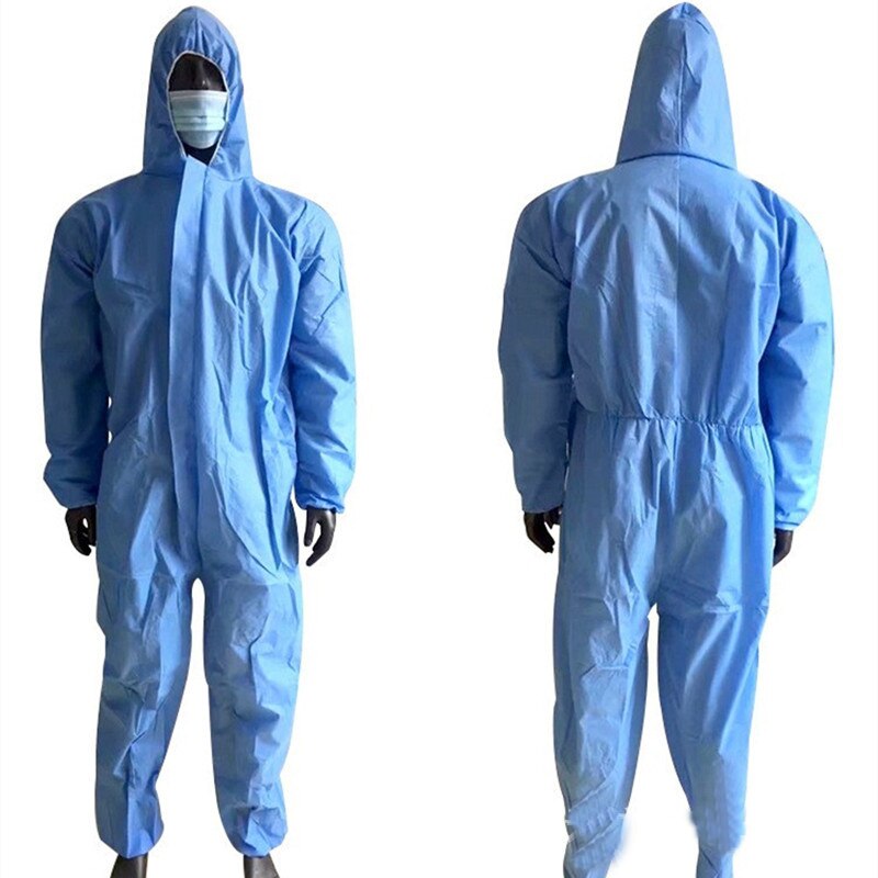 Vêtements de Protection jetables, Non tissé, Anti-poussière, huile, eau, Isolation de sécurité Sms, Purification, une pièce, peinture en aérosol