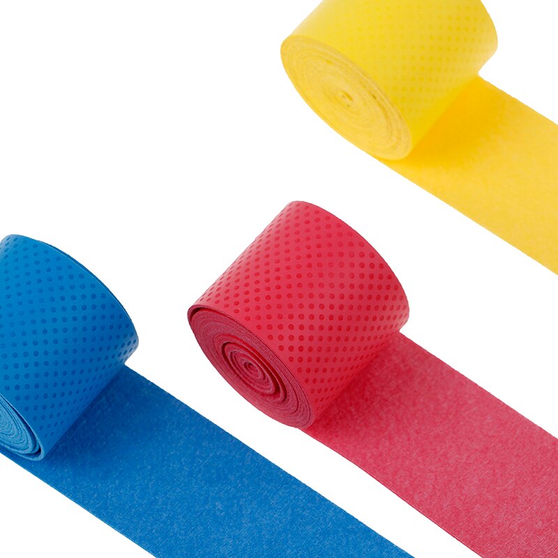 Antislip zweetband omwikkelt tennisracket overgrips, badmintonracket overgrip, vishengel zweetband grip 10 stuks/partij
