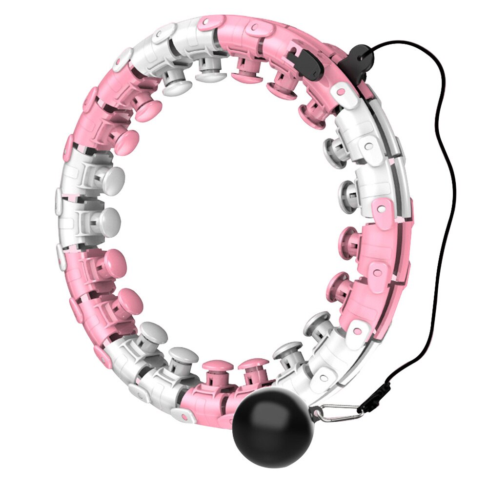 24 abschnitte Abnehmbaren Fitness Band Clever Taille Band Anti Taille Ring Bauch Abnehmen Band Fitness Zubehör für Frauen