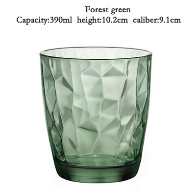 Varmebestandig blyfri krystallkopper fargerik glass whisky glass ølglass vin kopp bar hotell bryllup drikkedrakter