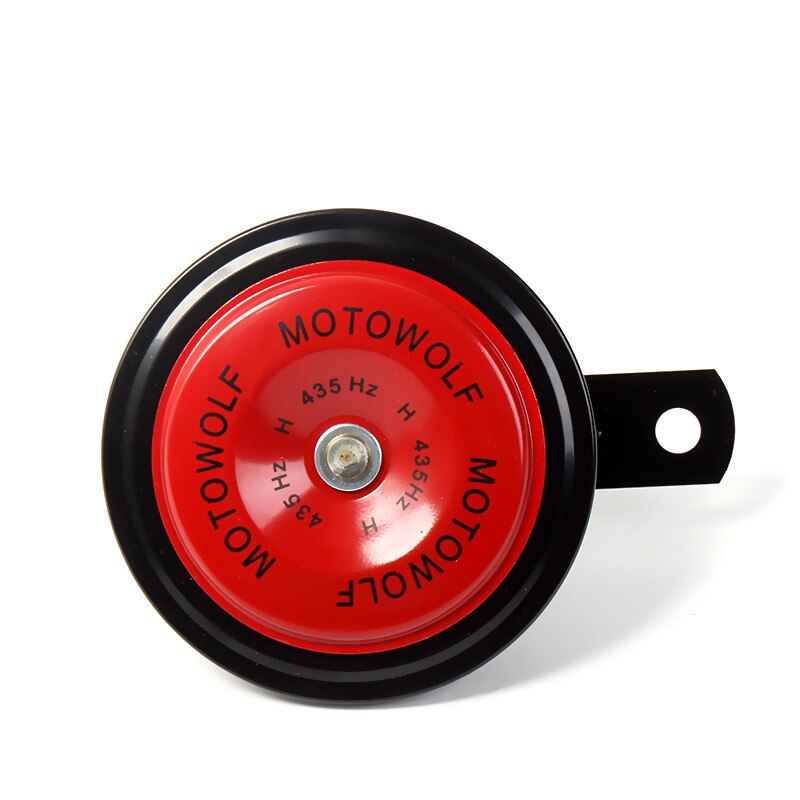1 stk motorcykel horn moto trompet 12v sort højt 110db knallert snavs cykel elektrisk køretøj scooter luft horn motorcykel klassisk horn