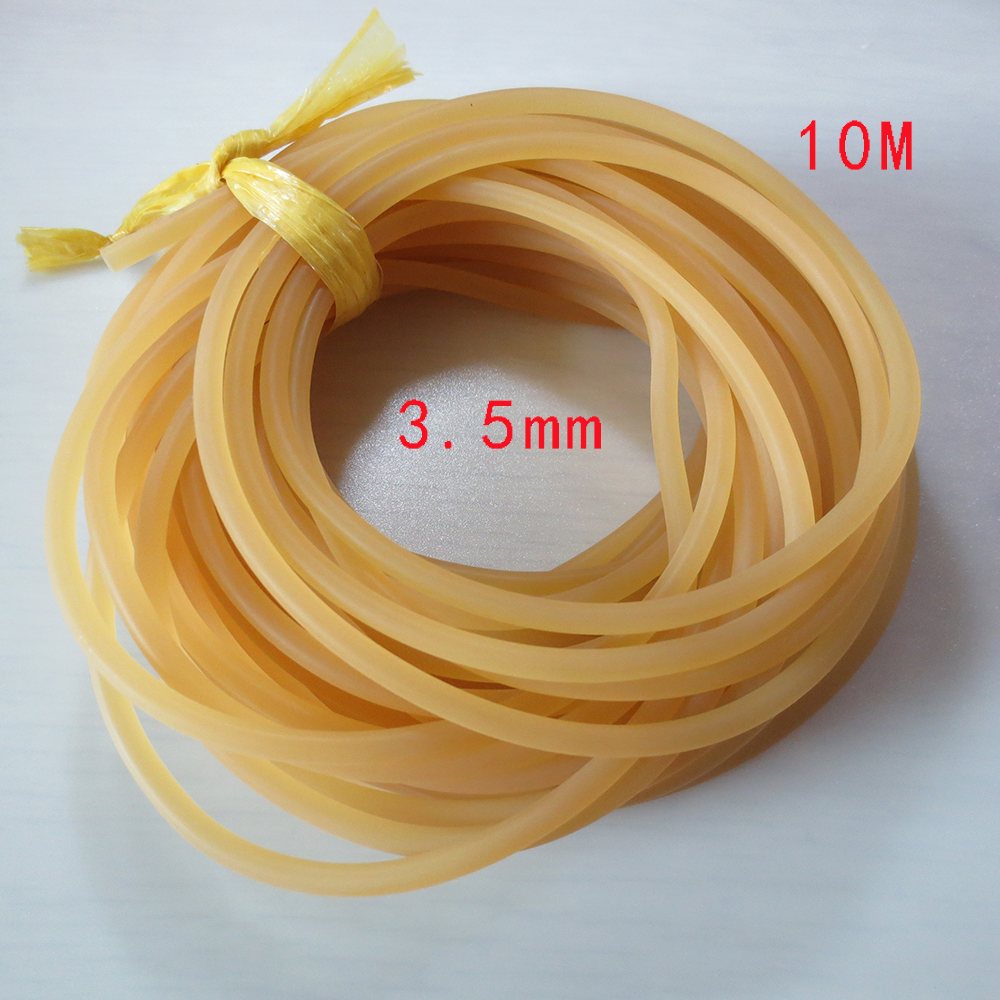 Diameter 2Mm 3Mm 4Mm 5Mm 6Mm Solid Elastische Vissen Touw 10M Vissen Accessoires Goede Rubber Lijn Voor Catching Vissen