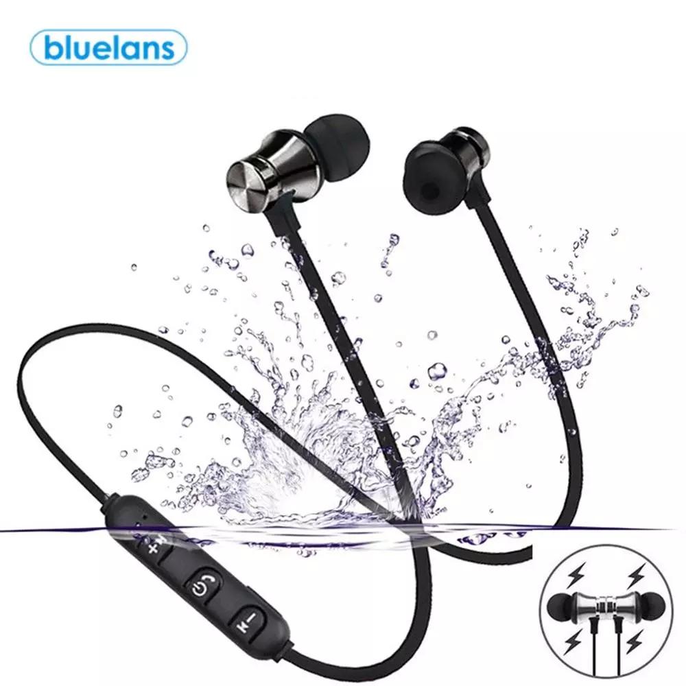 Magnetische Draadloze Bluetooth Headset XT11 Muziek Headset Nekband Sport Headset Met Microfoon Voor Iphone Samsung Xiaomi Headset