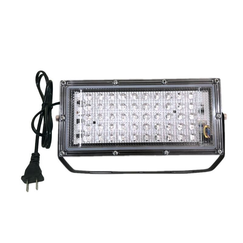Safety and Durable 50W UV Cold Purple lamp UVA Light Ultraviolet LED Flood Light UVA EU US Plug 110V 220V