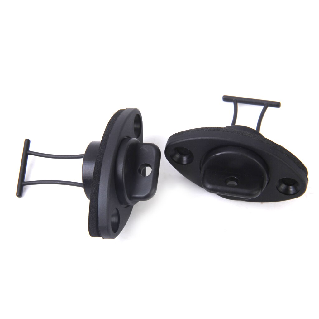 2 Set Universal Canoe Kayak Boat Dinghy Thread Drain Plugs Bungs W/ 4 Screws