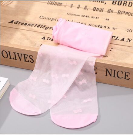 Pończochy dla dziewczynek kreskówka niejednolita całość taniec dzieci obcisłe letnie dziecięce dziecięce dziecięce dziewczęce cienkie rajstopy rajstopy 1-8 lat: różowy Girl tights / 1 To 3 Year