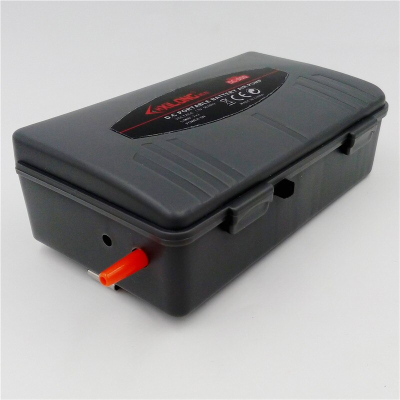 Quiet 1.5V 2L/Min Battery Operated Aquarium Air Pump Single Outlet Fish Tank Oxygen Pump Aerator