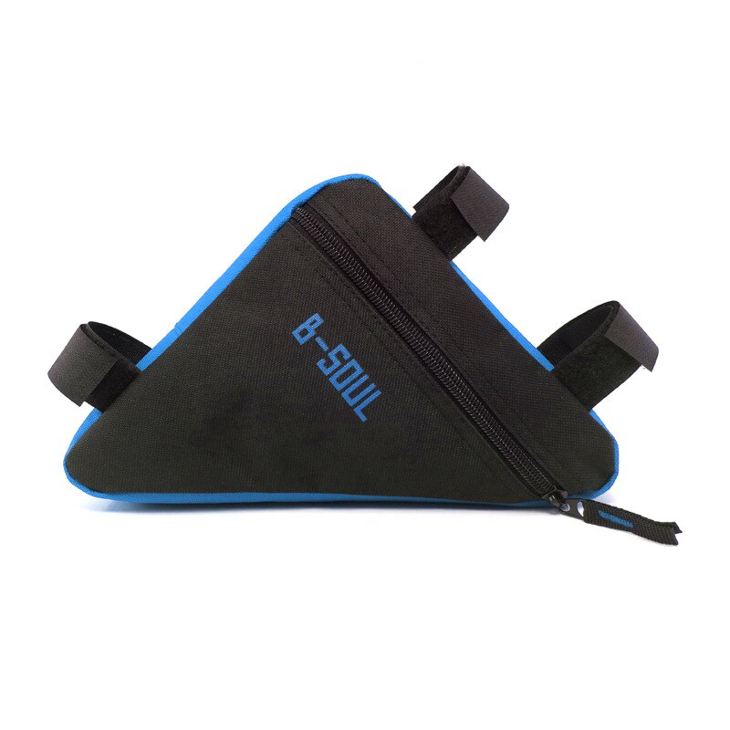 Waterdichte Fiets Rijden Driehoek Tas Voor Tube Frame Bag Outdoor Mountainbike Driehoek Zak Fietsaccessoires Zadeltas: Blue