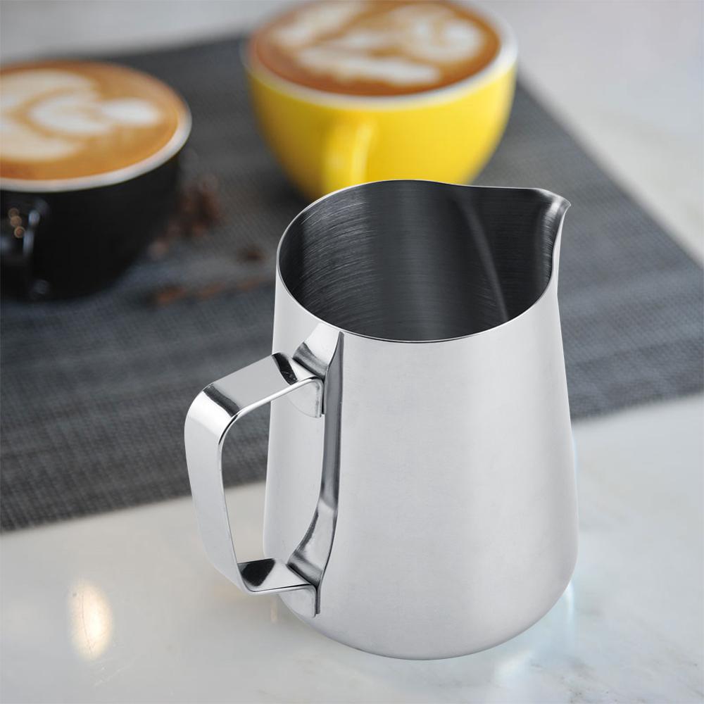 580ML Stainless Steel Latte Art Pitcher Milk Frothing Cup Jug Espresso Coffee Mug Barista Craft Coffee Cappuccino Cups Pot Tools