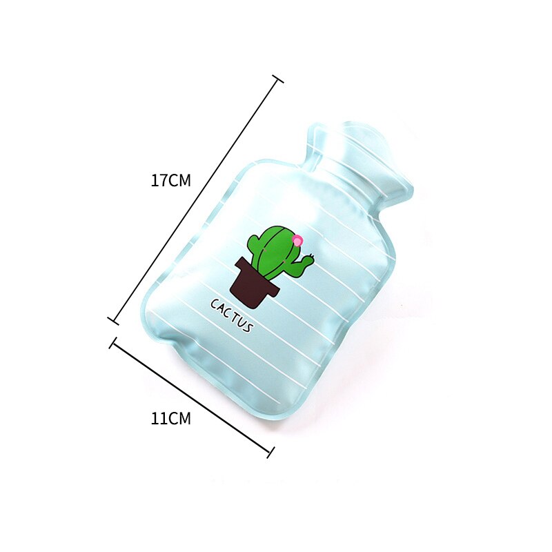 Bolsa de agua de dibujos animados para invierno, bolsa de agua para terapia de calor, calentador de manos, Mini bolsas de riego de bolsillo para estudiantes: C