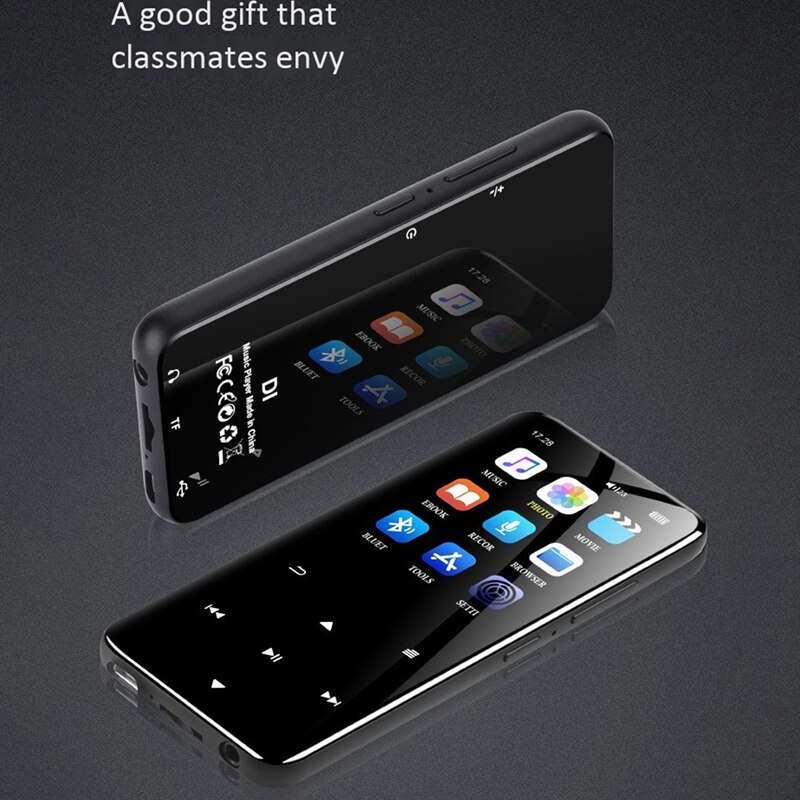 Music Player 2.4-Inch Press Sn Multi-Function Music Player, Bluetooth + External MP4 with FM Function