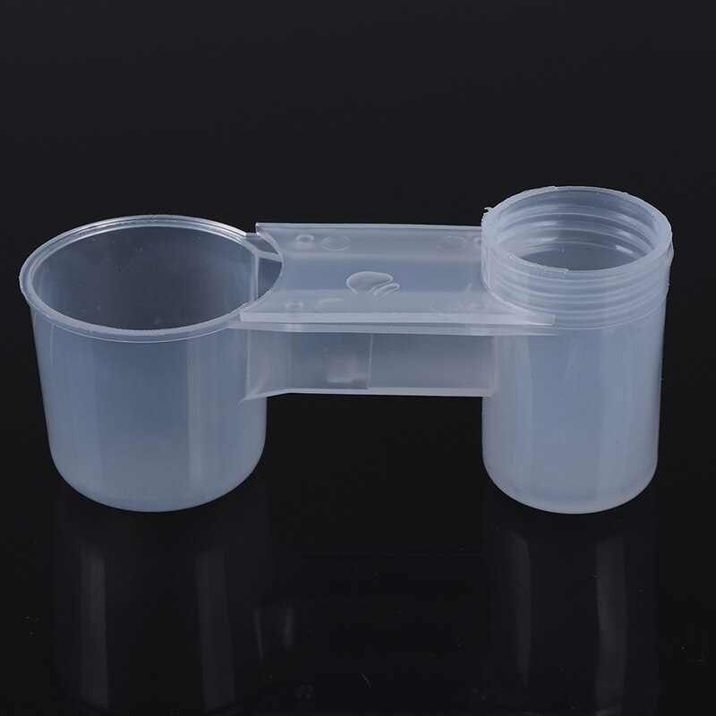 Pigeon double bouche d'eau guide Perroquet mainate abreuvoir Domestique mangeoire pour oiseaux facile À fixer pratique Et durable