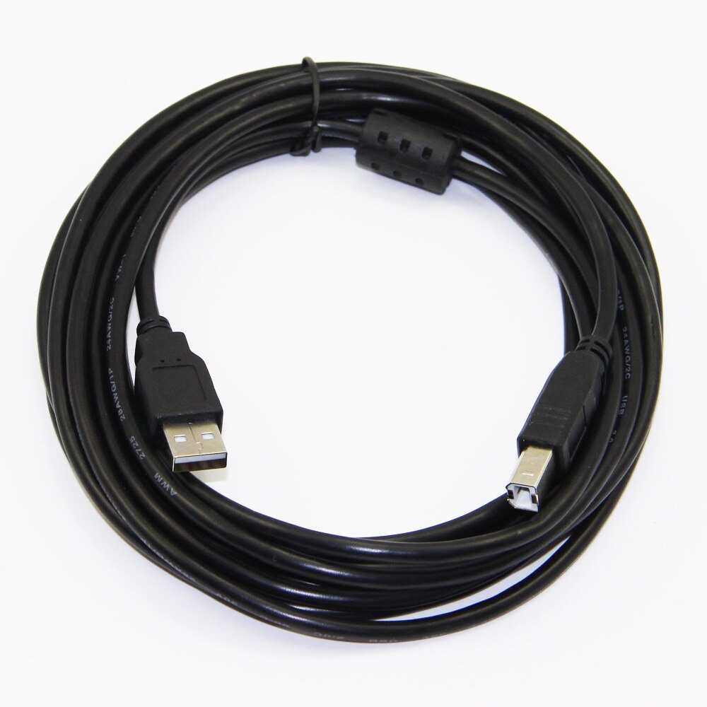 Lballist USB 2.0 Printer Kabel USB Type A Male naar B Male Folie Gevlochten (binnen) afgeschermde 30 cm 50 cm 1 m 1.5 m 1.8 m 3 m 5 m