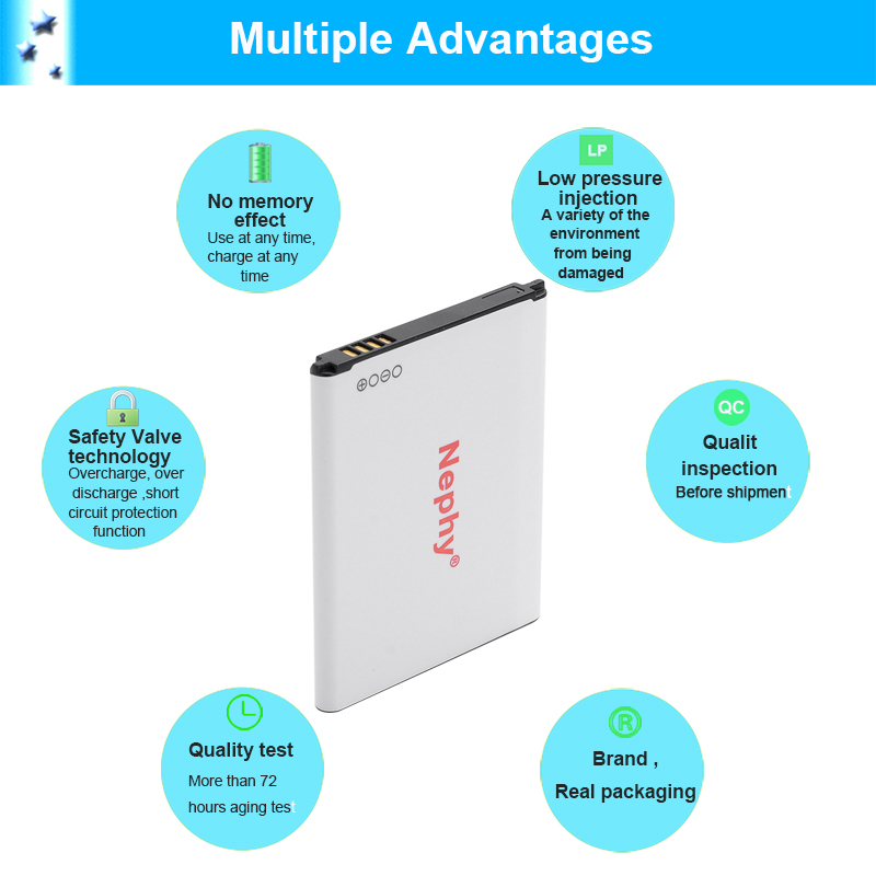 Nephy EB-L1G6LLU Batterie Für Samsung Galaxis S3 i9300 GT-i9300 i9305 i9082 I9060 R530 i9300i großartig DUOS Neo S 3 III SIII