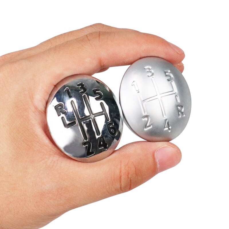 Pomello del Cambio auto Della Protezione Della Copertura 5/6 di Velocità Del Cambio Leva Del Cambio Testa Copertura per Renault Clio Twingo scenico Megane II 1996-2011 Accessori per auto