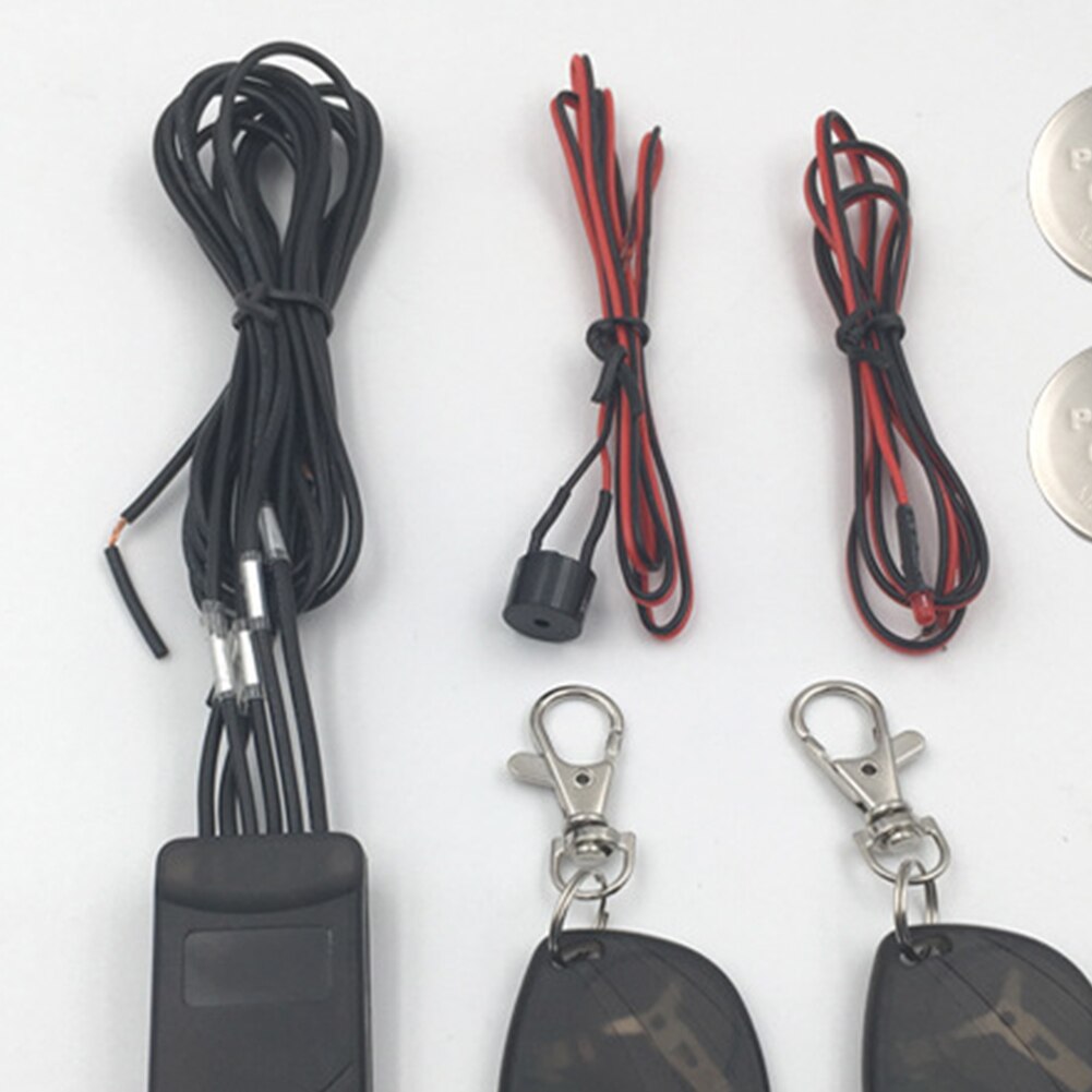 2.4G Anti Theft Security Car Engine Immobilizer Starter Accessories Remote Control Code Learning Alarm System Circuit Cut Off