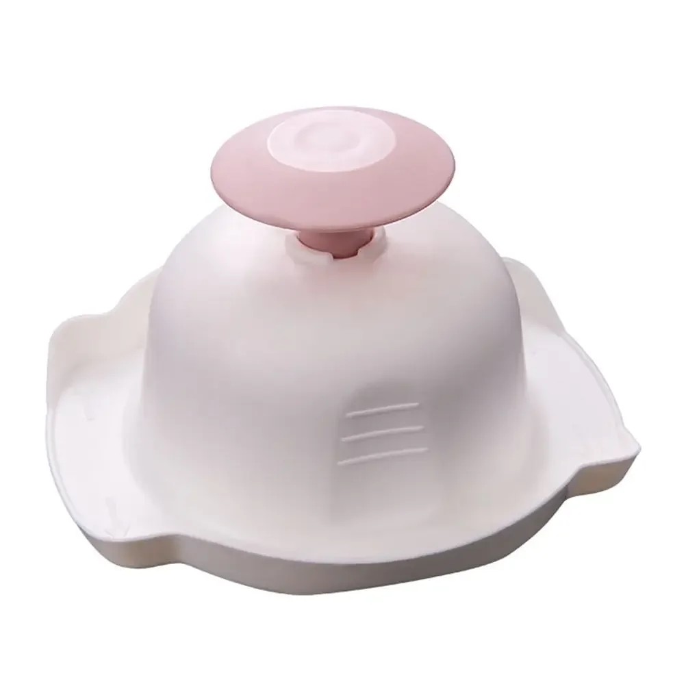 Kjøkkenfingerholder skjærebeskyttelse mat potetgitter bølgeskjæring for håndbeskytter rivjern grønnsakssikkerhet skjærebeskyttelse: Lysegrønn