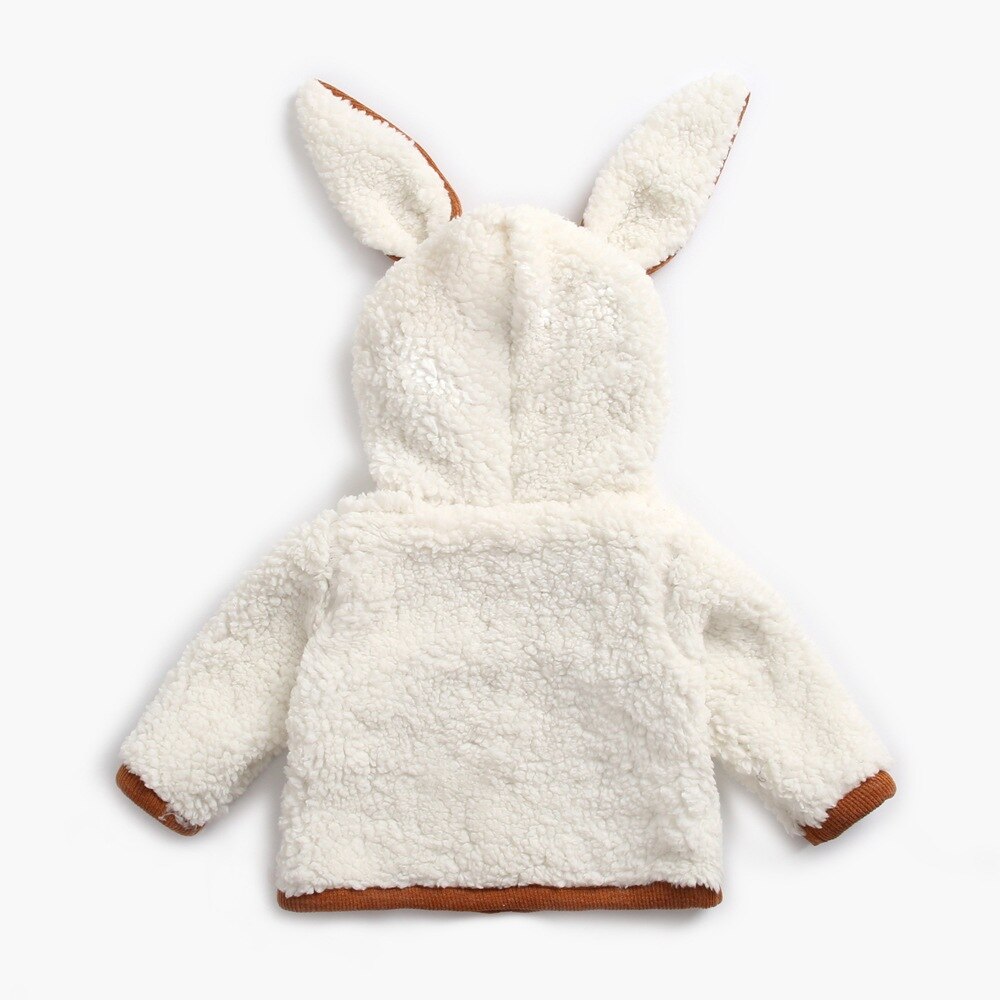 Babyjacka pojk- och flickfleece vinter vår höst kappa baby ytterkläder 8 bb 013
