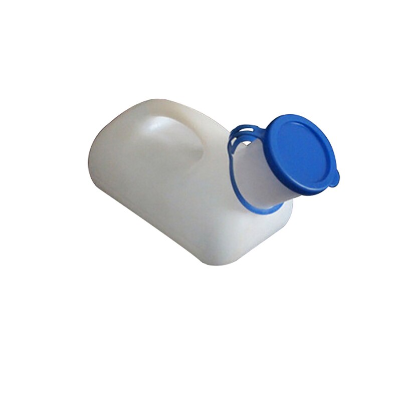 Witte Mannelijke Mannen Urinoir Aid Flessen Morsbestendig Draagbare Plastic Pee Fles Camping Dringende Wc Outdoor Gereedschap